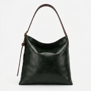 Premium Genuine <b>Leather</b> Hobo Shoulder <b>Bag</b> for Women <b>Soft</b> <b>Leather</b> Tote Purse Adjustable Strap Designer Handbag - Product Image 1