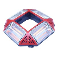 Chauffe-table de Mahjong entièrement automatique, accessoire de chauffage électrique économe en énergie, colonne verticale universelle à quatre pieds en plastique