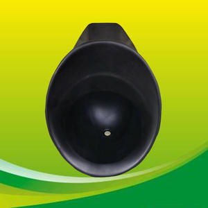 Urinoir mural moderne pour hommes, en céramique, noir, résistant aux hautes températures et inaltérable, avec capteur, pour usage hospitalier, style hôtelier Shangqi - Product Image 5