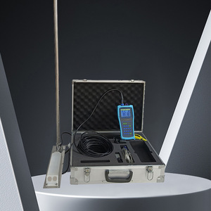 Portable Doppler <b>Flow</b> Velocity <b>Meter</b> ABS Material +/-1% Accuracy 0.001-9999 m/s <b>Flow</b> Rate Channel River Water Level 1 Year - Product Image 4