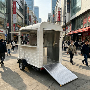 Horse <b>Bar</b> Camping Trailer Street Kiosk Comidas Bakery Mobile Hot Dog Vans Food Truck with Full Kitchen - Product Image 4