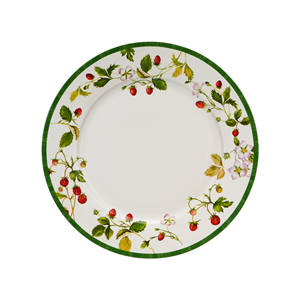 Assiettes à dessert vintage de jardin français biodégradables, nouvelle vaisselle en porcelaine en os, ensembles de céramique pour le dîner - Product Image 2