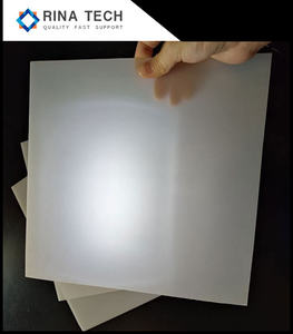 Feuille diffuseur de lumière en acrylique blanc de 2 à 4 mm, PMMA blanc, finition givrée unilatérale, panneau pour lampe à panneau plat intérieur, Rina Tech - Product Image 4
