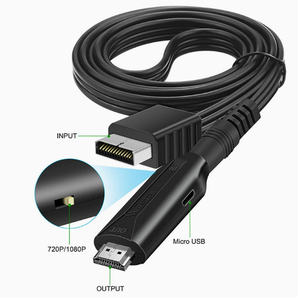 <span class=keywords><strong>Cable</strong></span> <span class=keywords><strong>HDMI</strong></span> Multi-Interfaz de Alta Definición para Consola de Juegos PS1/<span class=keywords><strong>PS2</strong></span> para Conectar a TV - Product Image 5