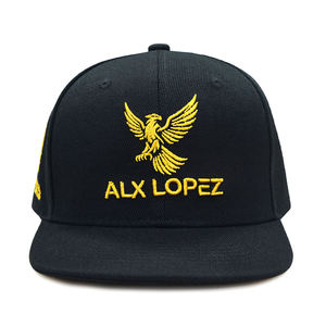 Gorra de Béisbol Plana Estructurada con Visera Plana, 6 Paneles, Oxford Dobby, Cierre a Presión, Bordado Personalizado, Venta al Por Mayor - Product Image 5