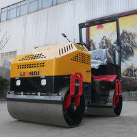 Rouleaux compresseurs vibrants CE EPA de fabrication directe, rouleaux compresseurs à double roue en acier, mini-compacteurs avec service personnalisé