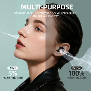 Nouveauté 2026 : Bouchons d'oreilles en silicone réutilisables personnalisables pour la réduction du bruit et le <span class=keywords><strong>sommeil</strong></span> - Product Image 4