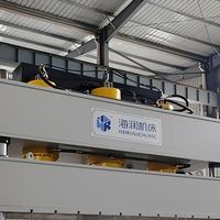 Presse hydraulique à chaud de 1000 tonnes, utilisée pour le pressage à chaud de matériaux composites et de produits en fibre de verre