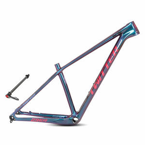 Bxt — cadre de vélo holographique <span class=keywords><strong>BB92</strong></span> 29 pouces, tube de bicyclette en fibre de carbone, axe traversant - Product Image 1