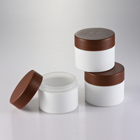 Conteneur de pot d'emballage cosmétique en plastique 250ML