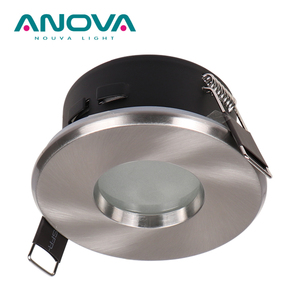 Boîtier en acier inoxydable GU10 <span class=keywords><strong>spot</strong></span> lumineux MR16 boîtier rond LED downlight cadre - Product Image 1