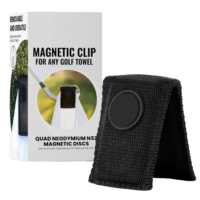 IVY Clip magnétique détachable puissant et amovible, aimant de la plus haute résistance, en polyester écologique, pour usage extérieur, personnalisé pour le golf