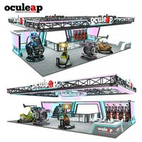 Parc à thème VR, salle de réalité virtuelle, centre d'arcade, aire de jeux pour enfants, cinéma volant VR 5D 6D 9D 12D, simulateur de course, machine de jeu 3D