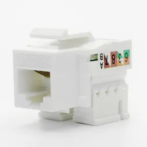 Network RJ45 CAT6 Keystone Jack Unshielded (UTP) Modular Female Connector rj45 CAT5E