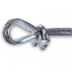 BETA - 080160713 ROBUR-Clips de cable, cuerpo de acero forjado en caliente, galvanizado (paquete múltiple)-ELEMENTOS EAN 8014230184500 PARA FIJACIÓN - Product Image 4
