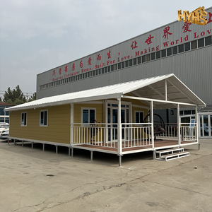 HUAYING Casa Container di Lusso Traspirante in Acciaio (20-40ft) Moderna Prefabbricata Portatile per Supermercato, Ufficio, Edificio Residenziale - Product Image 1