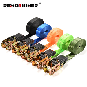 Correas de Amarre con Trinquete, Galvanizadas <span class=keywords><strong>en</strong></span> Color Zinc, <span class=keywords><strong>para</strong></span> Motocicletas, Cuatrimotos, Paletas, Carga y <span class=keywords><strong>Equipaje</strong></span> - Product Image 1