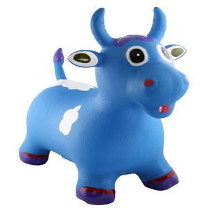 En gros Enfants gonflable animal <span class=keywords><strong>vache</strong></span> PVC Épaissir saut <span class=keywords><strong>jouet</strong></span> en plein air - Product Image 2