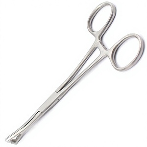 Pinzas Quirúrgicas de Plástico Azules para Estudiantes de Medicina, Instrumento Manual para Prácticas de Sutura, Clase I - Product Image 3