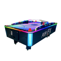 Table de hockey sur glace à deux joueurs à pièces Euro pour les stations de villégiature européennes, machine de jeu d'arcade pour enfants, paiement par tapotement, jeu de hockey commercial pour enfants