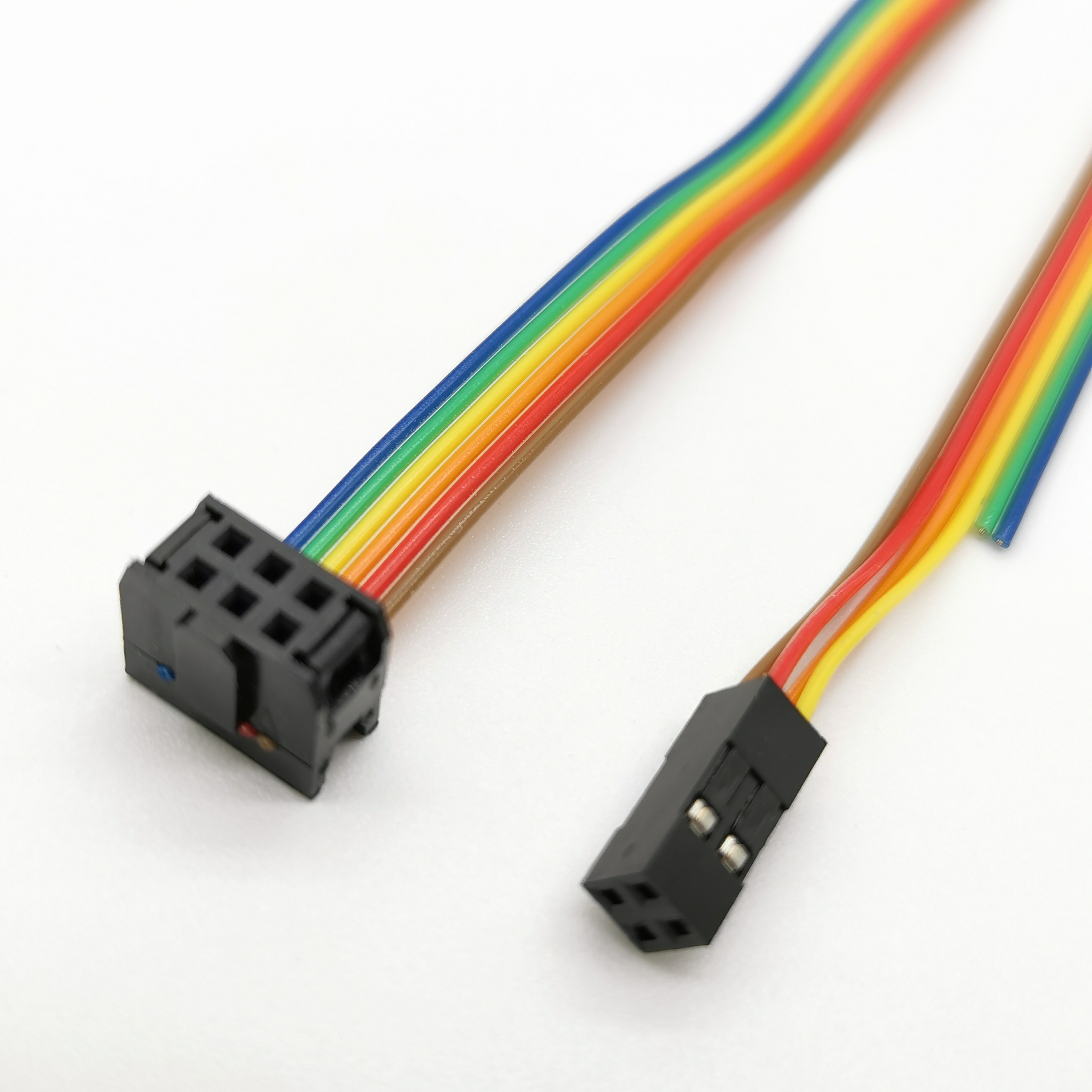 22 24 AWG デュポン レッド イエロー グリーン 10cm 20cm 30cm 40ピン 