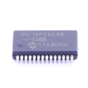 ไอซีเอ็มคิวซี8บิตแฟลช64KB 28SSOP ไมโครคอนโทรลเลอร์ PIC18F26K80 PIC18F26K80-I/SS - Product Image 1