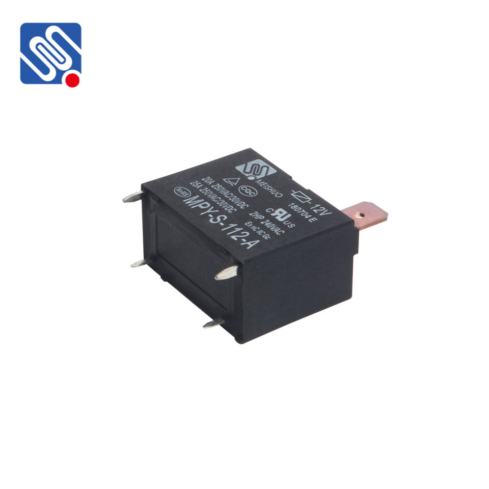 Meishuo MPY-S-112-A 20A HF102F Relay for Air Conditioner 1A Contact Form Switch for Protective and PCB Usage
