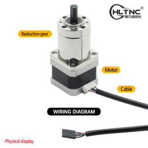 42hs34 tỷ lệ 3.7/14/51 Nema 17 <span class=keywords><strong>b</strong></span>ánh răng giảm tốc động cơ <span class=keywords><strong>b</strong></span>ước <span class=keywords><strong>nema17</strong></span> với hộp số - Product Image 4