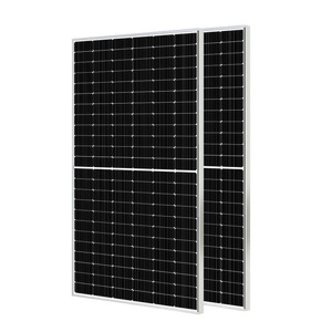 Panneau solaire de type N 550W, cellule 182mm, entièrement noir, double vitrage, monocristallin, demi-cellules, module photovoltaïque - Product Image 2