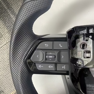 Volante Deportivo <span class=keywords><strong>de</strong></span> Cuero para Toyota Hilux, Fortuner, Camry, Land Cruiser 300, 250, Corolla, Hiace 86, Mark X, Prado 120, <span class=keywords><strong>Yaris</strong></span> - Product Image 2
