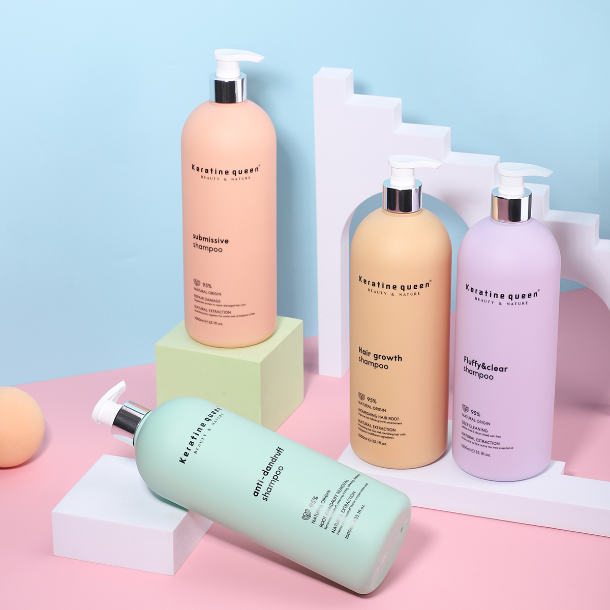 Private Label Damaged Hair Repair Hydrating Shampoo and Conditioner Set