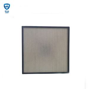 Filtres HEPA à plis profonds en aluminium pour purificateurs d'air haute efficacité, idéaux pour les systèmes de ventilation de salles blanches - Product Image 4