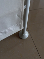 Vente en gros, tissu Non Transparent personnalisable, 4 panneaux, séparateur de pièce blanche, écran pliant