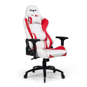 Meuble sur mesure à bascule marque privée à <span class=keywords><strong>base</strong></span> large bon marché pour ordinateur de jeu de course pièces d'accoudoir rouge blanc <span class=keywords><strong>Recaro</strong></span> chaise de bureau - Product Image 6