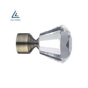 Mysure הביתה להשתמש בגביש מודרני קריסטל מוט מוט וילון abs פלסטיק לעמוד צורה ארוכה איכות עדין מקלחת אביזרים וילון - Product Image 4