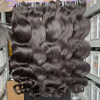Extensiones de Cabello Humano Virgen 12A Ondulado Natural Vietnamita, Doble Trama, Cutícula Alineada, Puntas Gruesas, Sin Enredos, Sin Caída, Proveedor