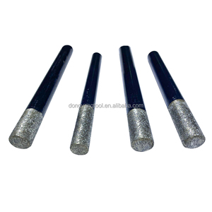 Kim cương braz đá khắc và cắt khoan <span class=keywords><strong>bit</strong></span> cho đá granit và đá cẩm thạch <span class=keywords><strong>CNC</strong></span> máy phay, máy tiện phay Cutter công cụ - Product Image 4