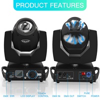 Lumières principales mobiles noires professionnelles du faisceau 230W de Dmx Sharpy LED 7R pour la lampe de tache d'équipement d'éclairage de scène de DJ de disco