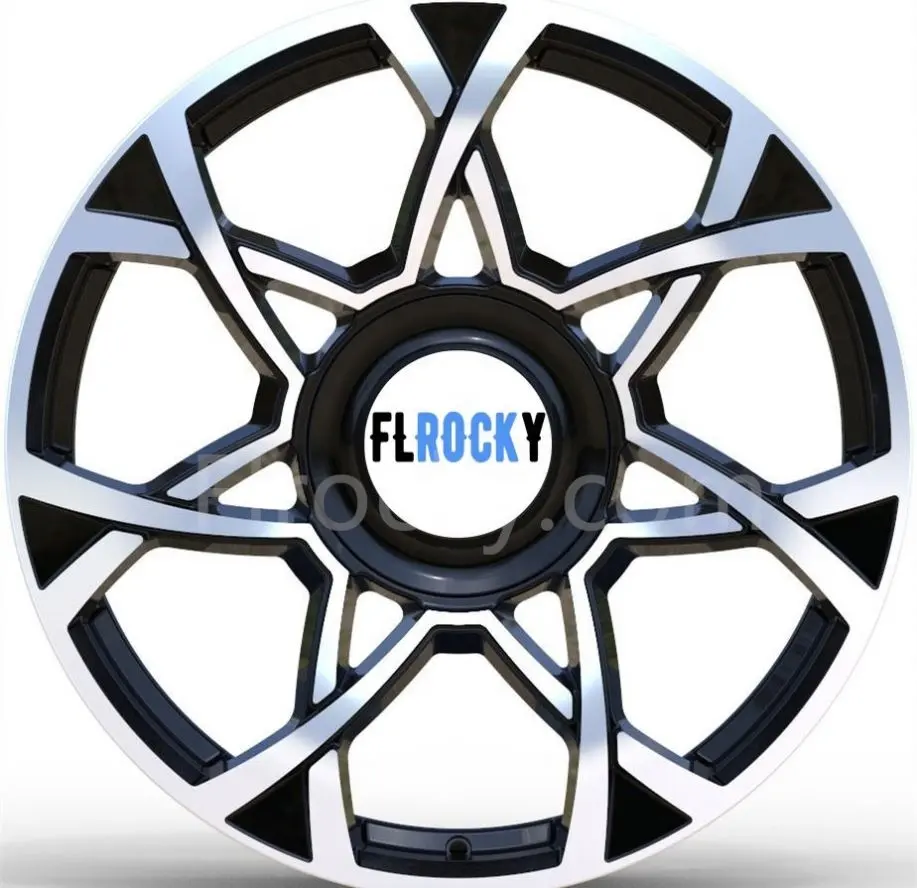 Flrocky Hot Alloy Jantes Jantes De Voiture 20 21 Pouces 8.5J 9J 108 120 PCD Multi 5 Rayons 35 40 ET MBMF Pour Peugeot En Stock