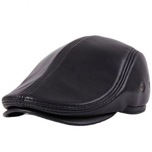 Gorro de Invierno Unisex de Alta Calidad, Estilo Ivy, Color Negro, Boina de Caballero Inglés, Casual, para Fiestas, Playa y Deportes - Product Image 1