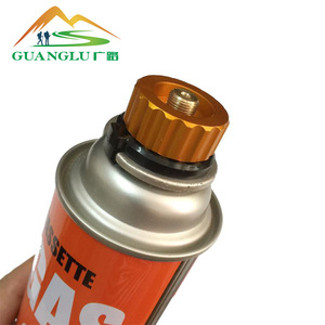 Adaptador de cartucho de gas para exteriores Guanglu, 3.5x2.7cm, de aleación de aluminio, cabezal conector portátil para estufa de camping - Product Image 5