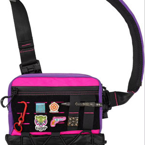 Échantillon gratuit, vente en gros, sac de bandoulière tactique en nylon 600D, imperméable, léger, Oxford PVC, sac de sport portable, sac de poitrine, sac à main - Product Image 1