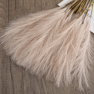 Herbe de la <span class=keywords><strong>Pampa</strong></span> <span class=keywords><strong>Artificielle</strong></span> Moelleuse, Simulation de Roseau, Décoration Minimaliste pour Mariage et Fête, Fleurs Artificielles pour la Maison - Product Image 6