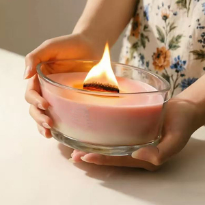 Vente chaude : Grands pots en <span class=keywords><strong>verre</strong></span> transparent VIDE, personnalisables pour cire et huiles essentielles - Product Image 1