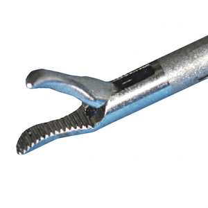 Pinces chirurgicales laparoscopiques en acier inoxydable à mâchoires de perroquet pour la chirurgie générale, certifiées CE, classe I, instrument manuel - Product Image 1