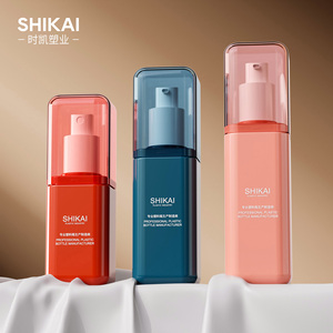 50ml 100ml <span class=keywords><strong>120ml</strong></span> 150ml 180ml 200ml nhựa phun chai mờ màu trong suốt bơm lại nhựa không có không khí Mist <span class=keywords><strong>Spray</strong></span> Chai - Product Image 3