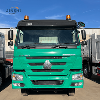 Truk Traktor Roda 10 SINOTRUCK HOWO 371 HP 6X4 Bekas JSZG, Manual Diesel untuk Transportasi Logistik