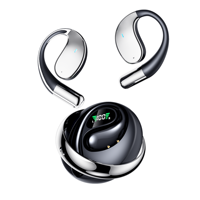 Écouteurs TWS Q93 à Traduction IA, Son Hi-Fi Sans Fil Intra-Auriculaires, Commande Tactile LED pour Bluetooth 5.3, Non Anti-Bruit