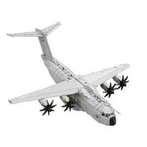 MOC-156206 армейских самолетов, A400M, военный 14793, развивающие игрушки для детей, Строительные кирпичи