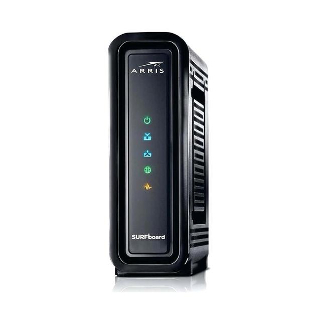 DOCSIS Modem DOCSIS Terminal Coax CMTS Arris SB6141E SB6141 with 4 ETH POTS Euro Standard